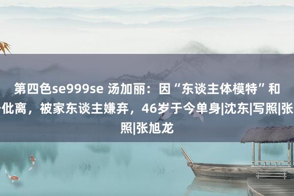 第四色se999se 汤加丽：因“东谈主体模特”和老公仳离，被家东谈主嫌弃，46岁于今单身|沈东|写照|张旭龙